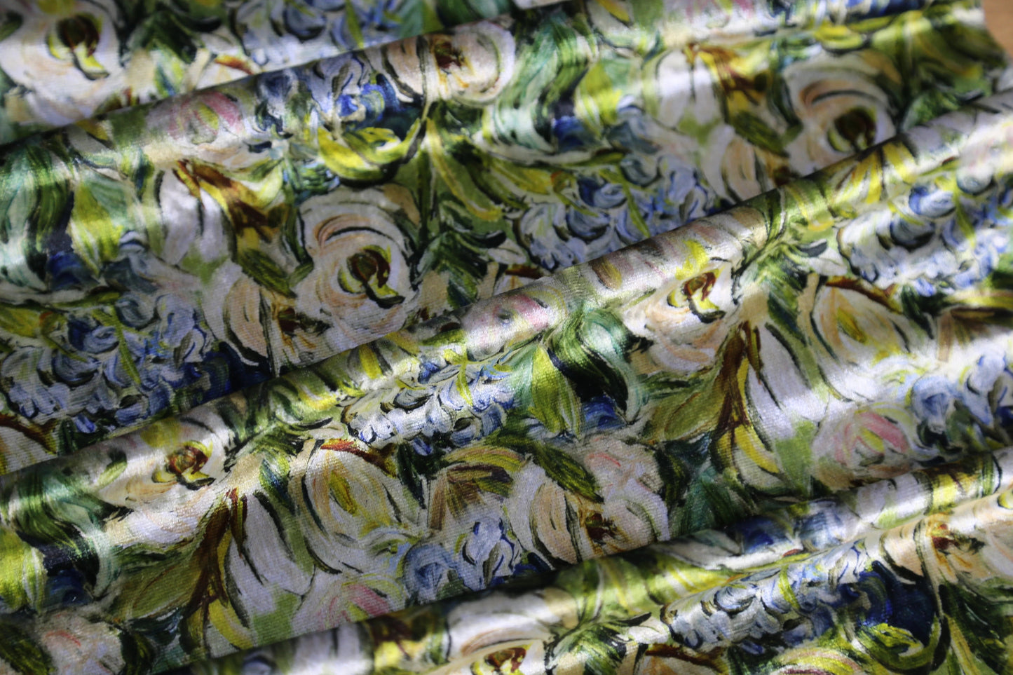Printed velvet fabric Joomme Fabric Shop