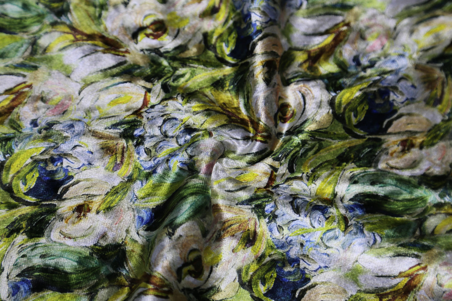 Printed velvet fabric Joomme Fabric Shop