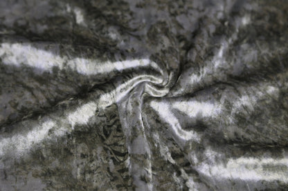 Sophisticated  Paisley Velvet Fabric-Blue |Red Brown | Grass Green Joomme Fabric
