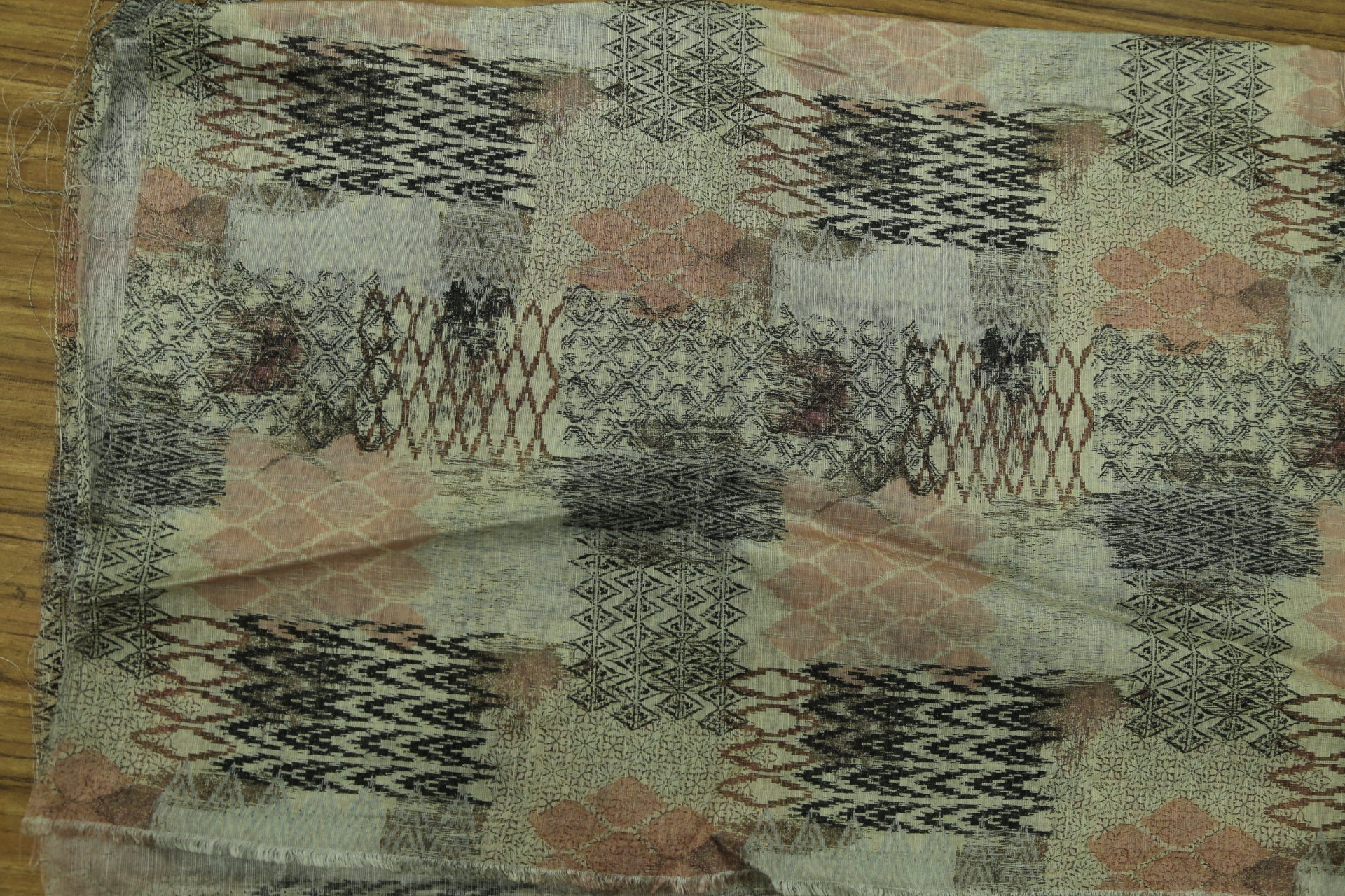 Tencel linen fabric - ethnic style Joomme Fabric