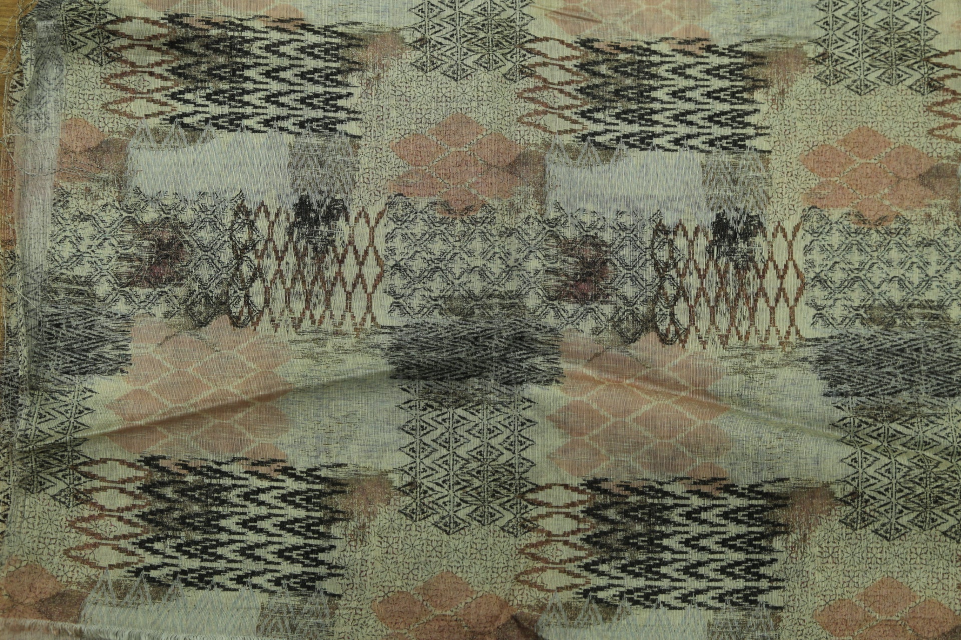 Tencel linen fabric - ethnic style Joomme Fabric