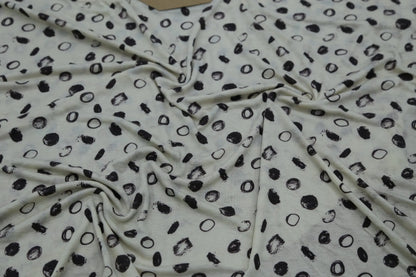 50% Tencel 40% Acrylic 10% Wool Blend - 140gsm  Shibori Dye Joomme Fabric
