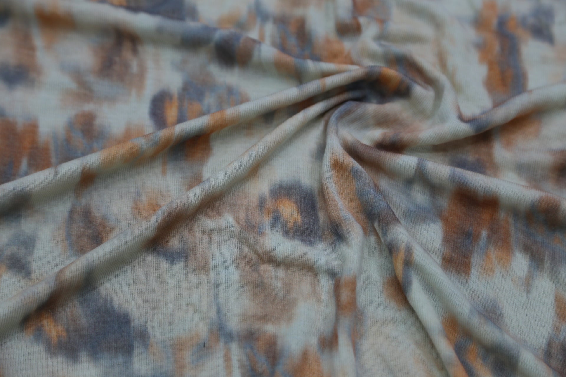 50% Tencel 40% Acrylic 10% Wool Blend - 140gsm  Shibori Dye Joomme Fabric