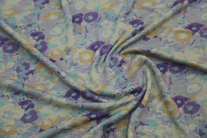 50% Tencel 40% Acrylic 10% Wool Blend - 140gsm  Shibori Dye Joomme Fabric