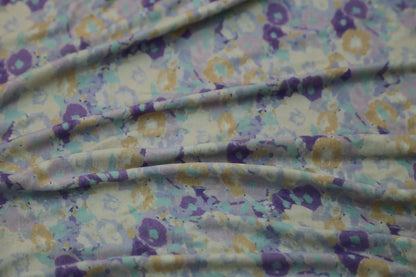 50% Tencel 40% Acrylic 10% Wool Blend - 140gsm  Shibori Dye Joomme Fabric