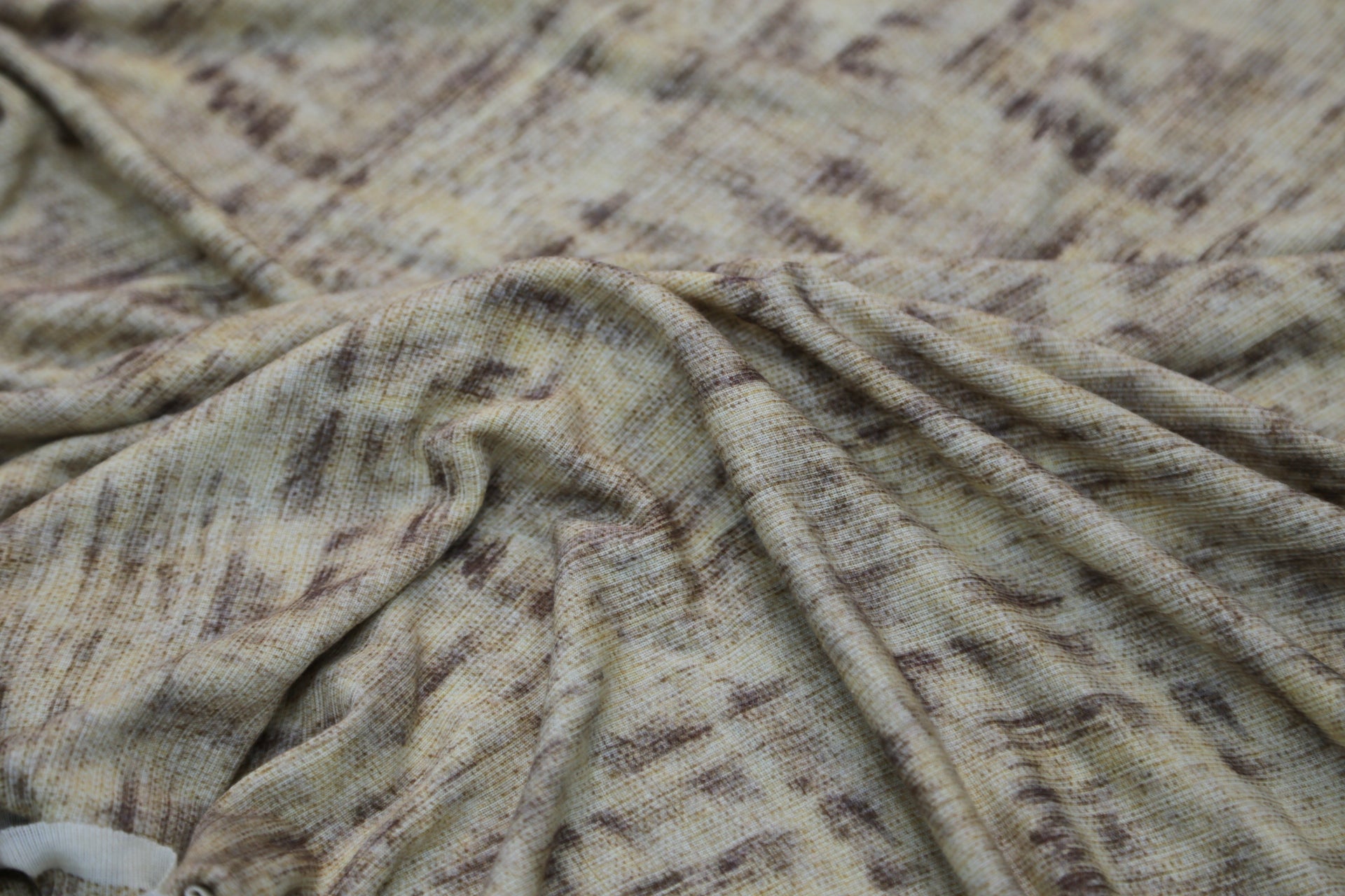 50% Tencel 40% Acrylic 10% Wool Blend - 140gsm  Shibori Dye Joomme Fabric
