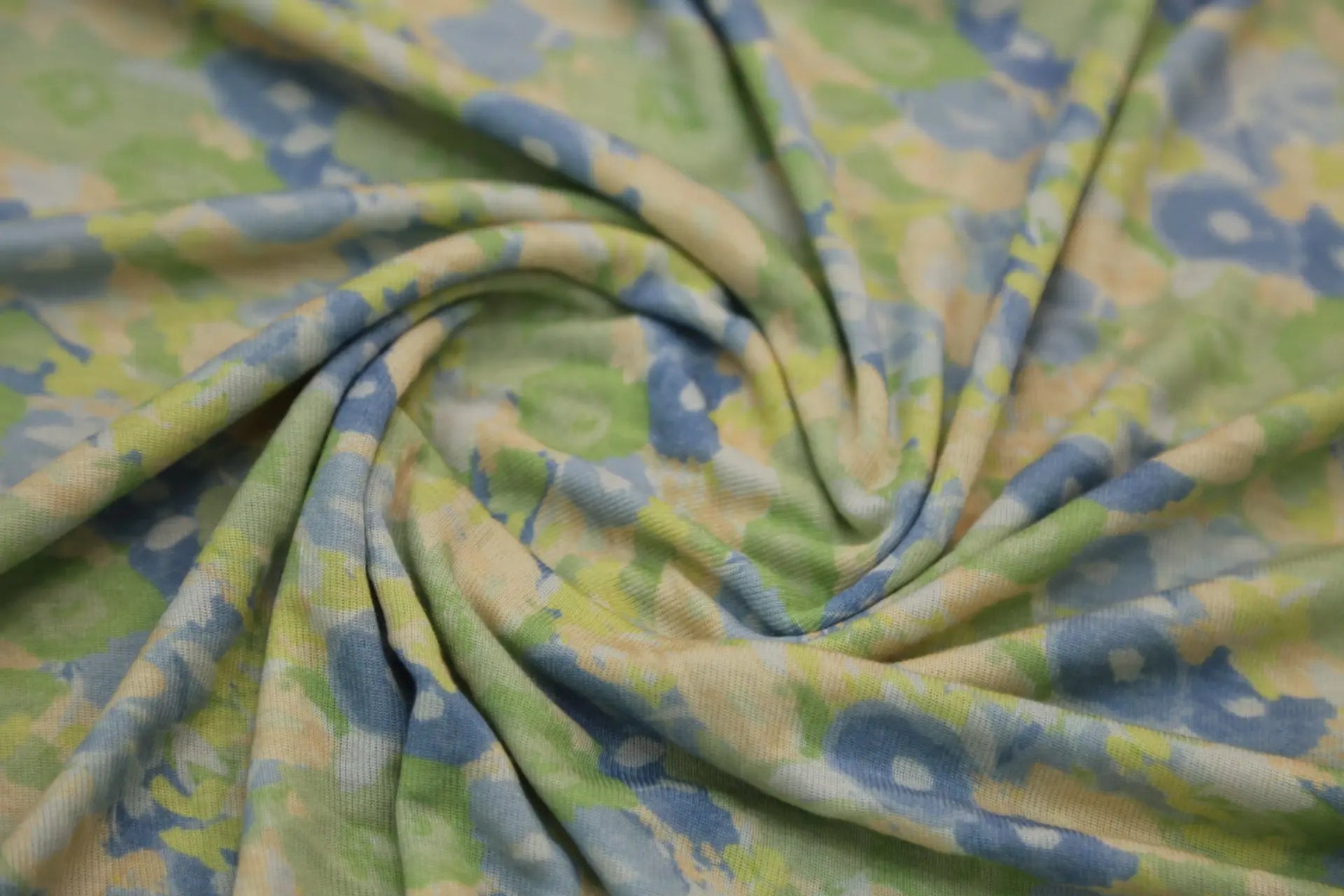 50% Tencel 40% Acrylic 10% Wool Blend - 140gsm  Shibori Dye Joomme Fabric