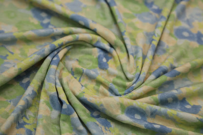 50% Tencel 40% Acrylic 10% Wool Blend - 140gsm  Shibori Dye Joomme Fabric
