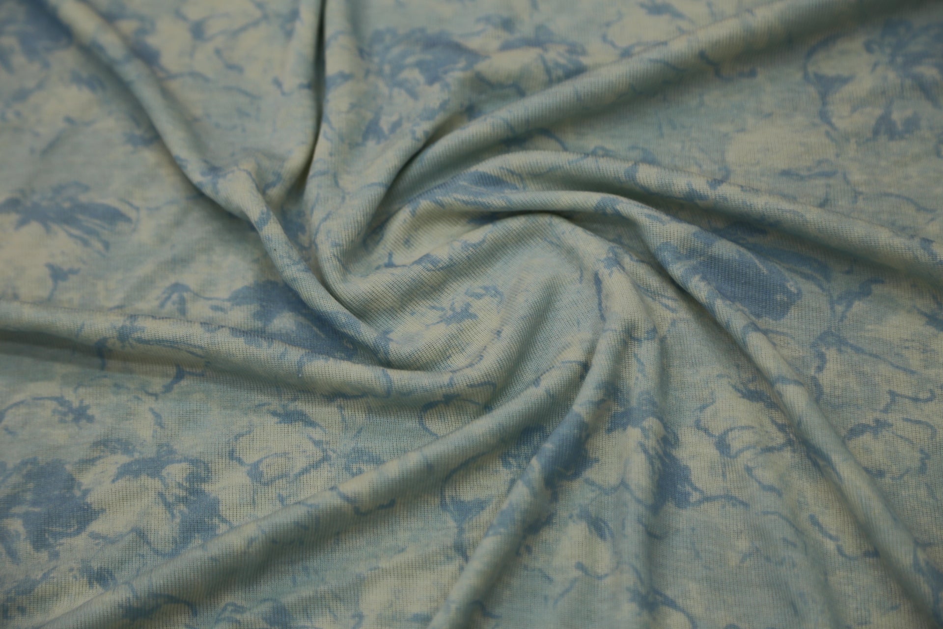 50% Tencel 40% Acrylic 10% Wool Blend - 140gsm  Shibori Dye Joomme Fabric