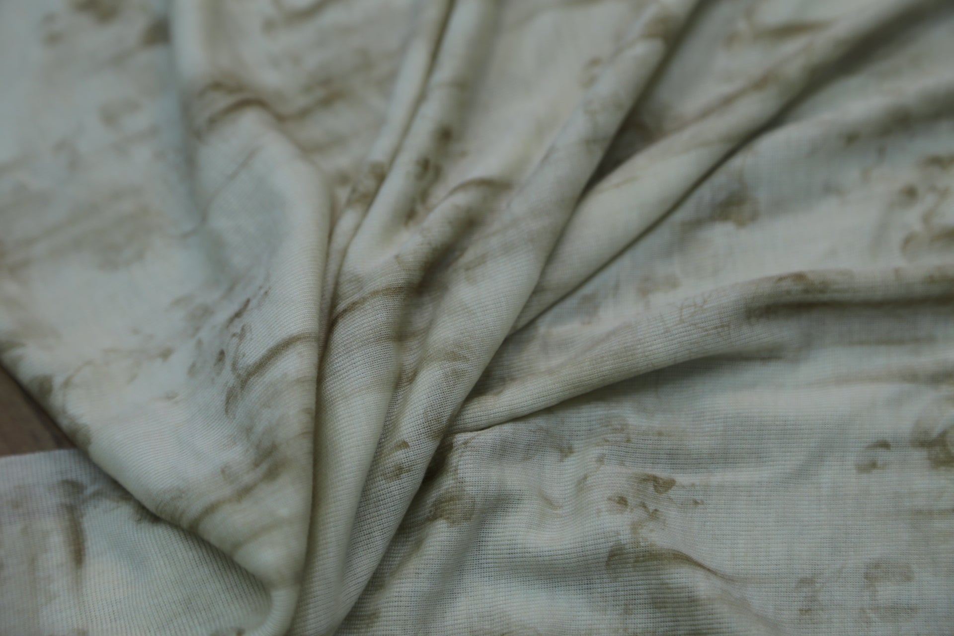 50% Tencel 40% Acrylic 10% Wool Blend - 140gsm  Shibori Dye Joomme Fabric