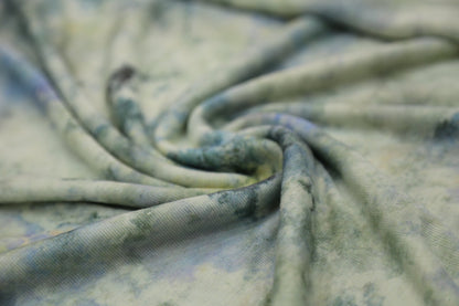 50% Tencel 40% Acrylic 10% Wool Blend - 140gsm  Shibori Dye Joomme Fabric