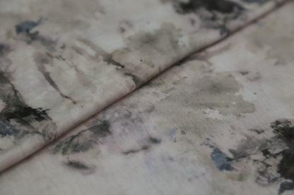 50% Tencel 40% Acrylic 10% Wool Blend - 140gsm  Shibori Dye Joomme Fabric