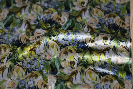 Printed velvet fabric Joomme Fabric Shop
