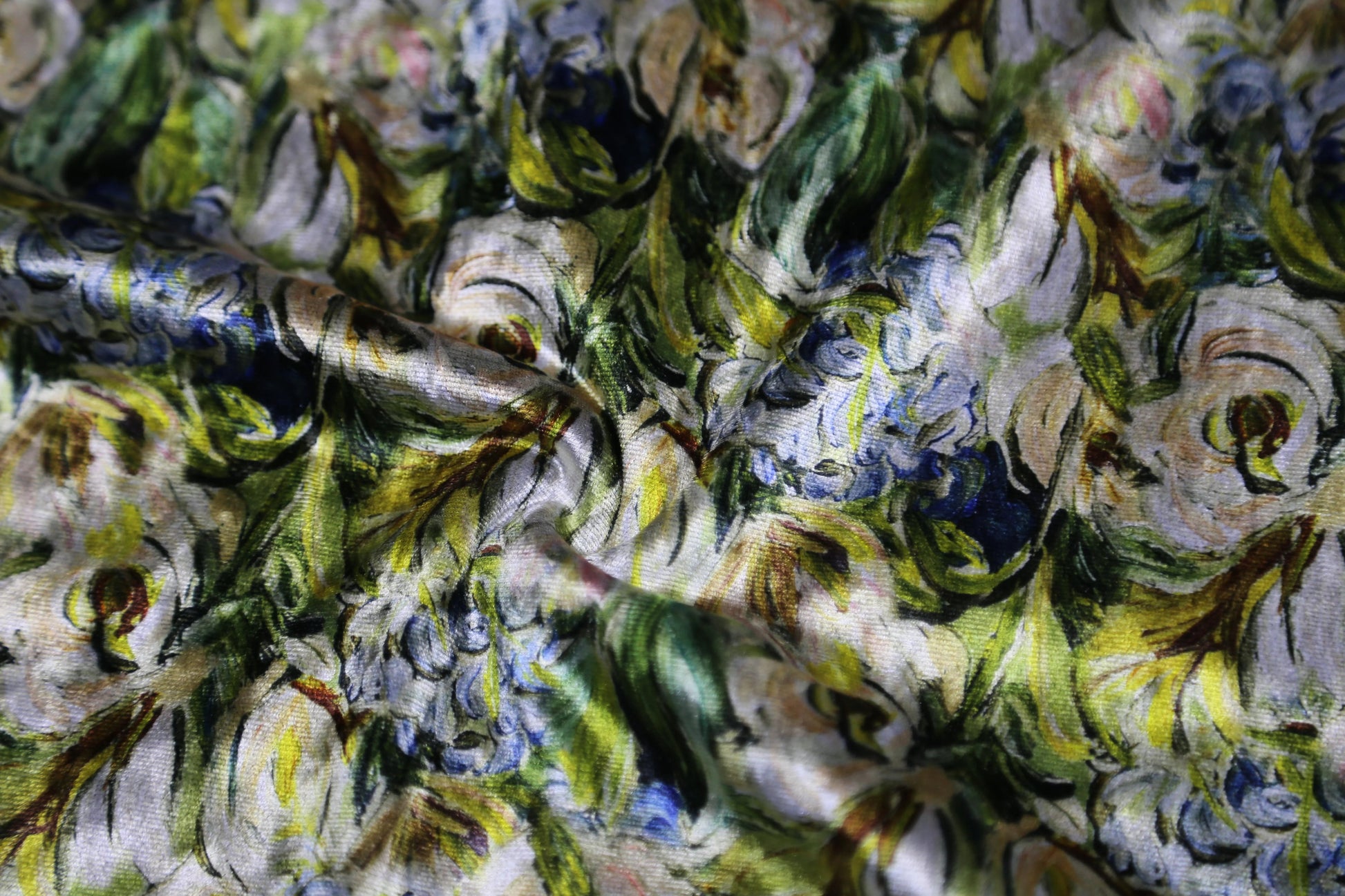 Printed velvet fabric Joomme Fabric Shop